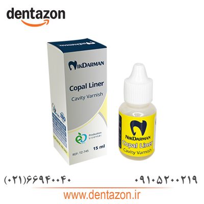 وارنیش رزینی کوپال نیک درمان / Copal Liner Varnish