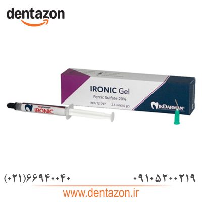 ژل انعقاد خون آیرونیک نیک درمان / IRONIC Gel