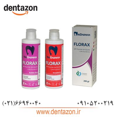 ژل فلوراید نیک درمان/ FLORAX 200ml