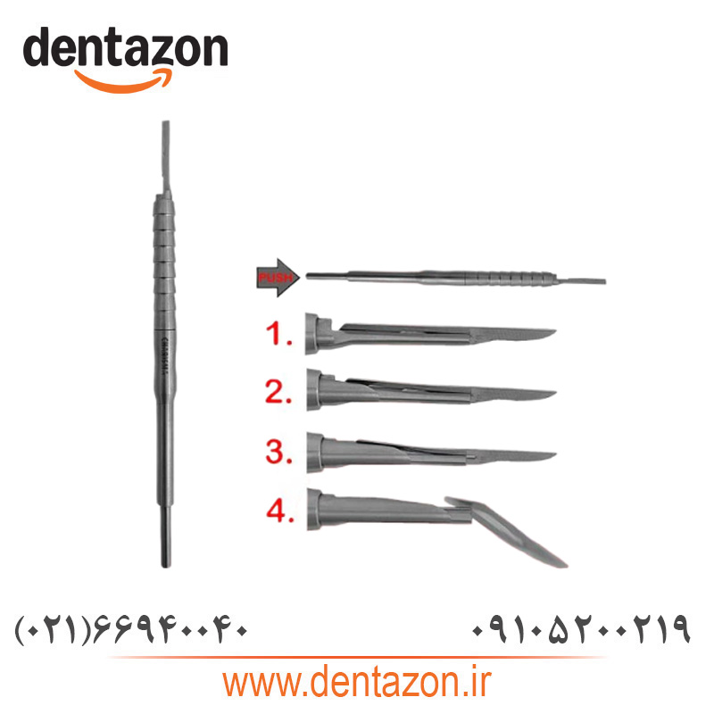 دسته تیغ اتوماتیک ( بلید ریموور ) ( دسته بیستوری ) دسته تیغ اتوماتیک ( بلید ریموور ) ( دسته بیستوری ) CHARISMA - Image 1