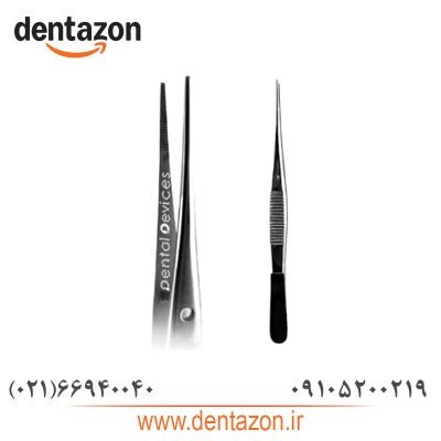 پنس مستقیم پهن 10 سانتی متر دنتال دیوایس Dental Devices